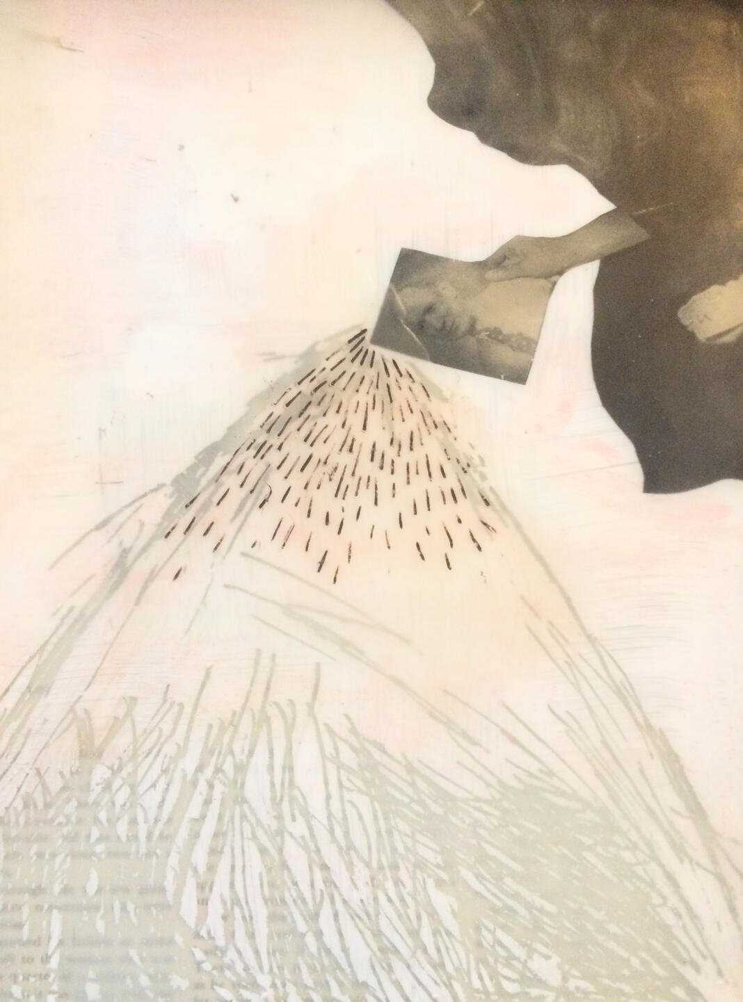 collages encaustic